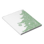 kerstboom notitieblok (Schuin)