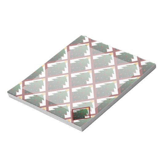 kerstboom notitieblok (Linkerzijde)