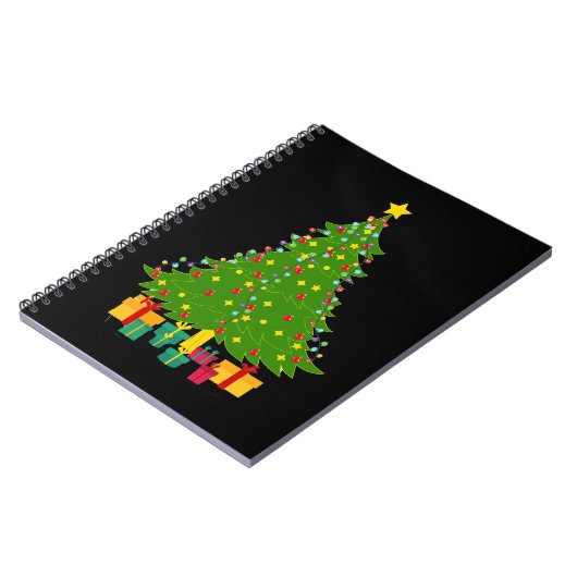 kerstboom notitieboek (Linkerzijde)
