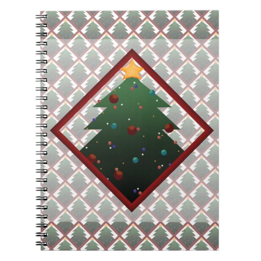 kerstboom notitieboek (Voorkant)