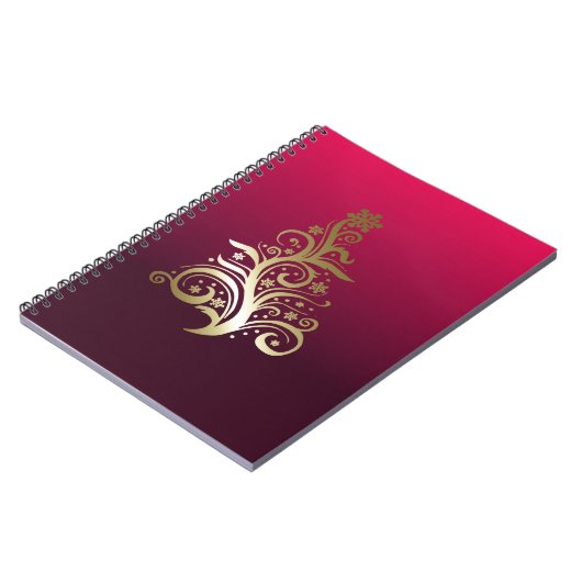 kerstboom notitieboek (Linkerzijde)