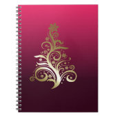 kerstboom notitieboek (Voorkant)