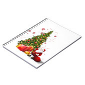 kerstboom notitieboek (Linkerzijde)