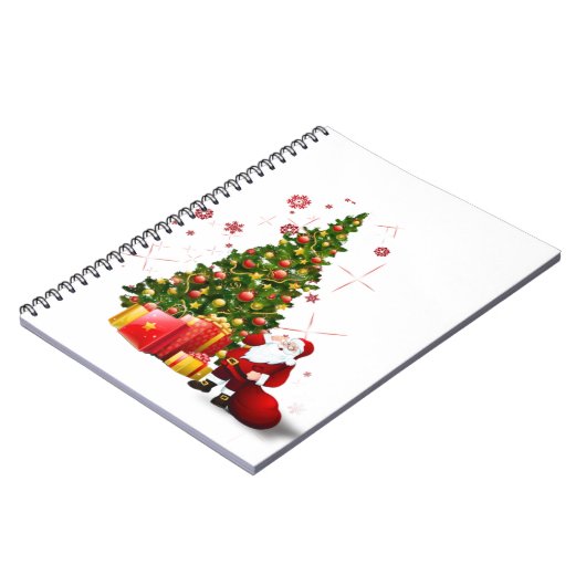 kerstboom notitieboek (Linkerzijde)