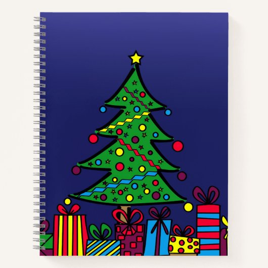 Kerstboom Notitieboek (Voorkant)