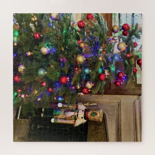 kerstboom, Nutcracker, Festive Legpuzzel (Horizontaal)