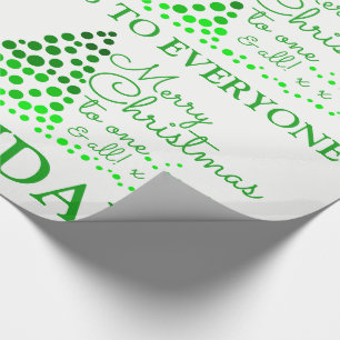 Kerstboom, ombré-kerstpapier cadeaupapier
