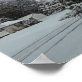 Kerstboom ongesneden poster (Hoek)