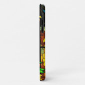 kerstboom ontwerp aan Case-Mate iPhone case (Achterkant/links)