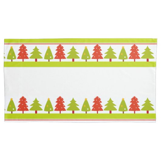 Kerstboom ontwerp kussen hoesje kussensloop (Voorkant)