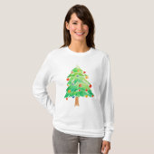 Kerstboom - Oogige kersttrui T-shirt (Voorkant volledig)