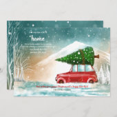 Kerstboom op auto: bewegingsmelding aankondiging (Voorkant / Achterkant)