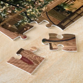 Kerstboom op de Plaza 8x10 Legpuzzel (Zijkant)