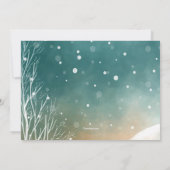 Kerstboom op de top van auto bewegende aankondigin aankondiging (Achterkant)