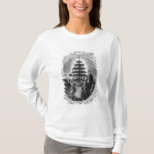 Kerstboom op het kasteel van Windsor, 1848 T-shirt