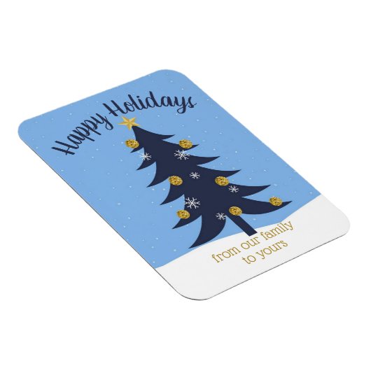 kerstboom op maat magneet (Rechterzijde)