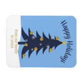 kerstboom op maat magneet (Horizontaal)