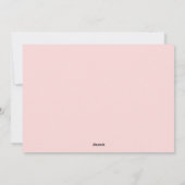 Kerstboom op Roze RV Foto Feestdagenkaart (Achterkant)