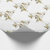 Kerstboom op White 001 Cadeaupapier (Hoek)