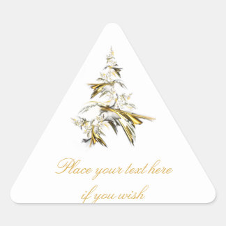 Kerstboom op White 001 Sticker