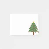Kerstboom op witte Post-it-notitie Post-it® Notes (Voorkant)