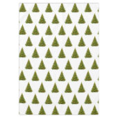 Kerstboom op witte tafelkleed (Voorkant)