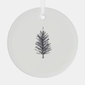 KERSTBOOM ORNAMENT GLASKUNST EN DESIGN (Achterkant)