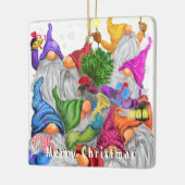 kerstboom Ornament Gnomen Party Fun (Links)