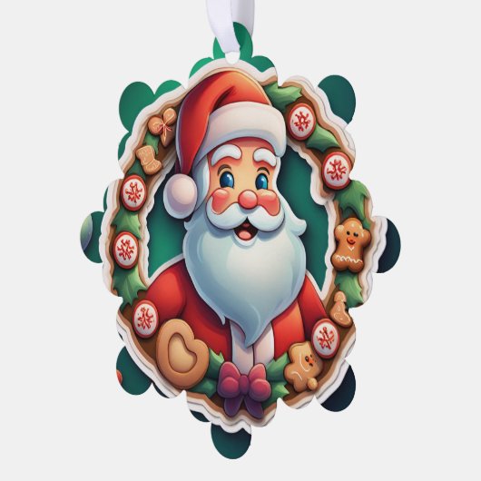 kerstboom ornament kaart (Links)