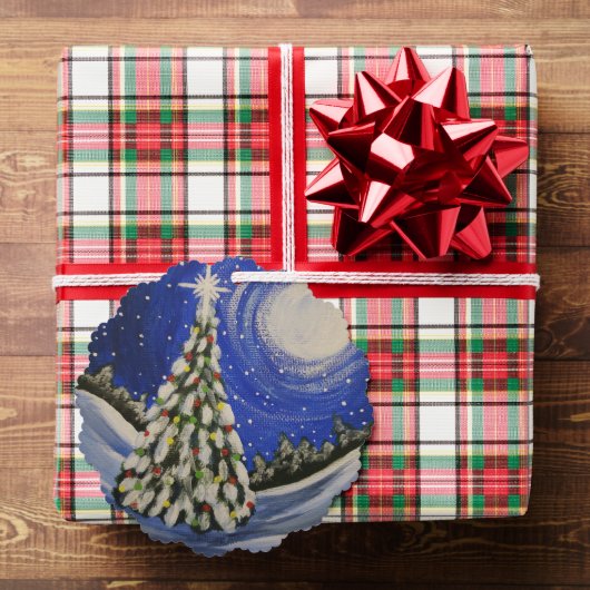 Kerstboom Ornament Kaart (Insitu (Geschenk))