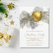 Kerstboom Ornament Party Invite