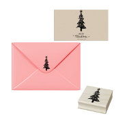 Kerstboom Ornament Stamp Rubberstempel
