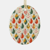 Kerstboom Ornamenten All Over Print (Rechts)