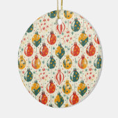 Kerstboom Ornamenten  All Over Print (Links)