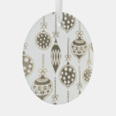 Kerstboom ornamenten kunst en design (Voorkant Rechts)