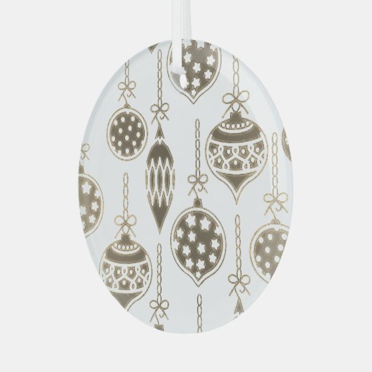 Kerstboom ornamenten kunst en design (Voorkant links)