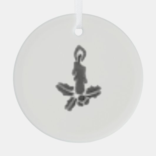 Kerstboom ornamenten kunst en design (Achterkant)