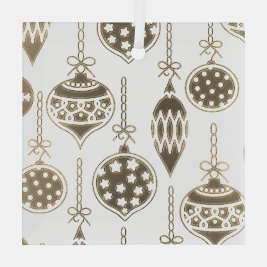 Kerstboom ornamenten kunst en design (Achterkant)