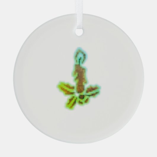 Kerstboom ornamenten kunst en design (Achterkant)