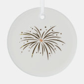 Kerstboom ornamenten kunst en design (Achterkant)