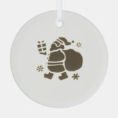 Kerstboom ornamenten kunst en design (Achterkant)