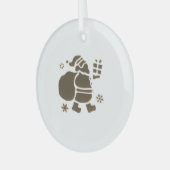 Kerstboom ornamenten kunst en design (Voorkant links)