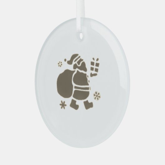 Kerstboom ornamenten kunst en design (Voorkant links)