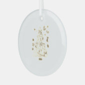 Kerstboom ornamenten kunst en design (Voorkant links)