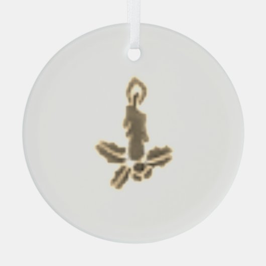 Kerstboom ornamenten kunst en design (Achterkant)