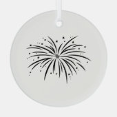 Kerstboom ornamenten kunst en design (Achterkant)