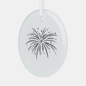 Kerstboom ornamenten kunst en design (Voorkant links)