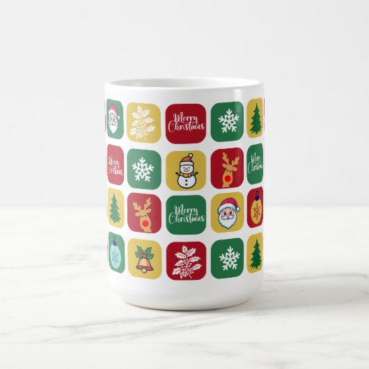 Kerstboom Ornamenten Sneeuwman Koffiemok (Center)