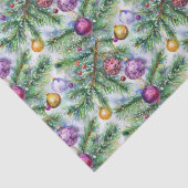 Kerstboom Ornamenten Tissuepapier (Detail)