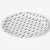 Kerstboom Papieren Bordje (Gekanteld)